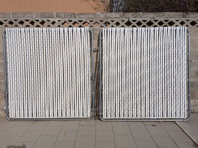 Galvinized Fence Panels
