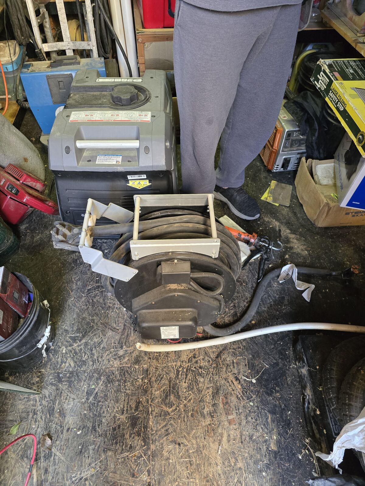 50 amp 100 foot retractable rv extension cord