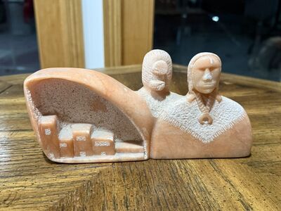 Authentic Navajo engraved Stone