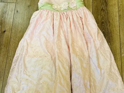 girl's party dress size 14 pink