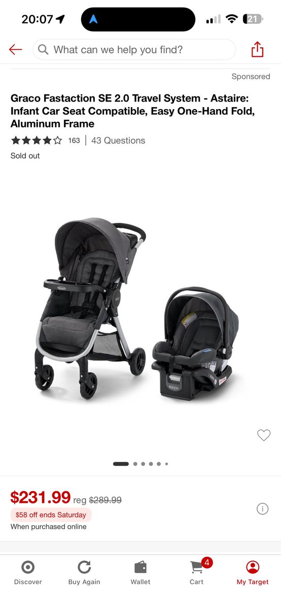 Graco Car Seat & Stroller