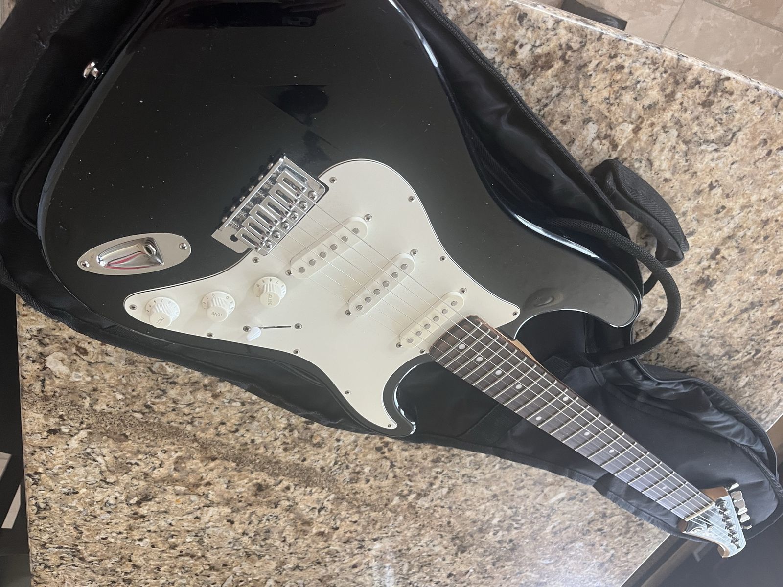 Silvertone SS11 Electric Guitar with Case