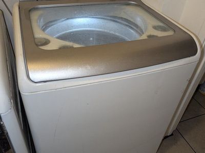 GE Top Load Washing Machine with SmartDispense White Used