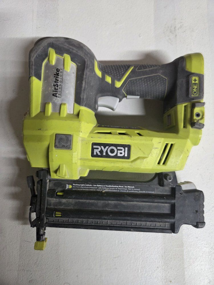 Ryobi P320 18V ONE+ AirStrike 18 Gauge Cordless Brad Nailer - Tool Only