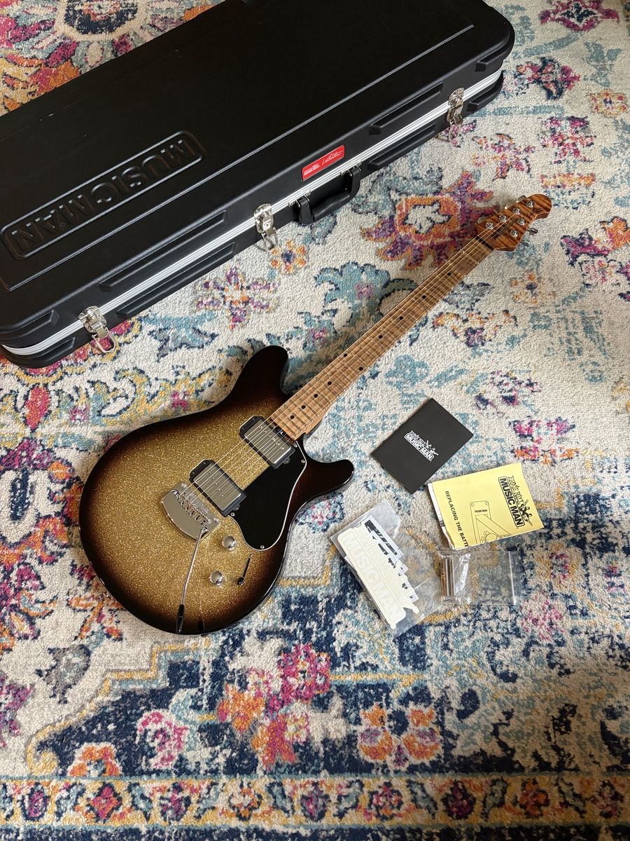 Ernie Ball Music Man Valentine Burst