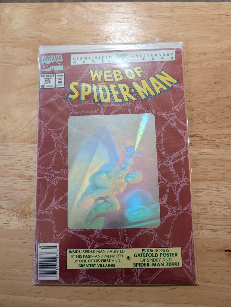 Web Of SPIDER-MAN 1992 Marvel 30th Anniversary