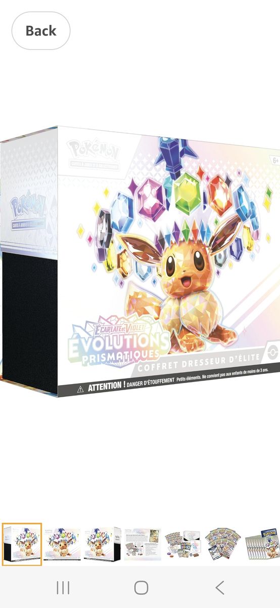 Prismatic evolution etb