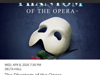 Phantom Of The Opera Ticket
