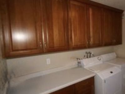 Cherry Wood Cabinets - Upper & Lower Set with Countertop