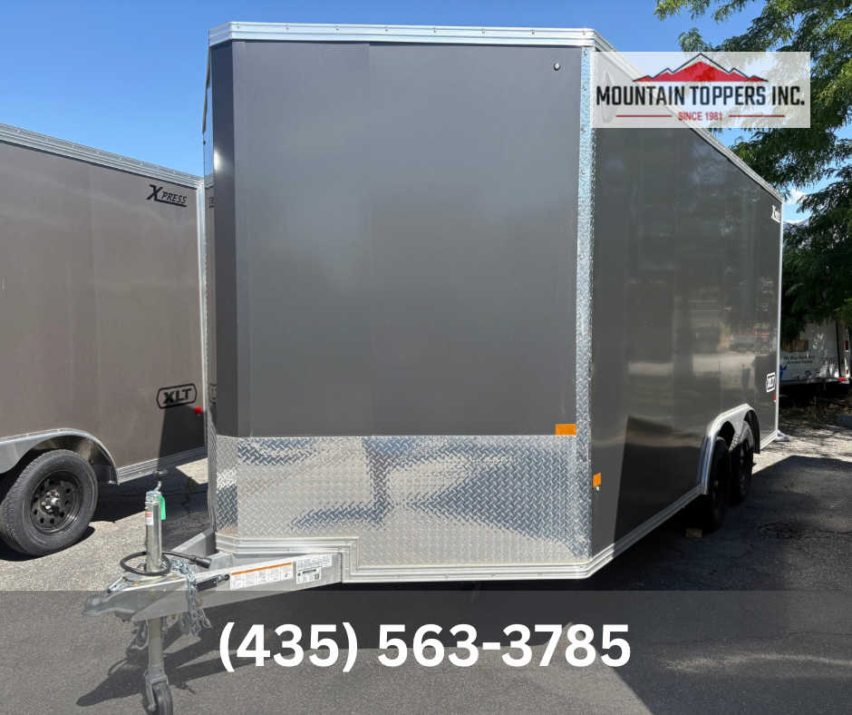 PRICED TO SELL FAST! ALCOM 8.5X16 ALL ALUMINUM TRAILER