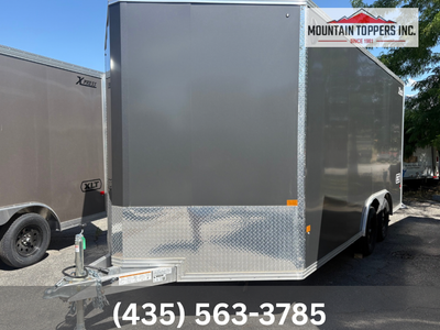 PRICED TO SELL FAST! ALCOM 8.5X16 ALL ALUMINUM TRAILER