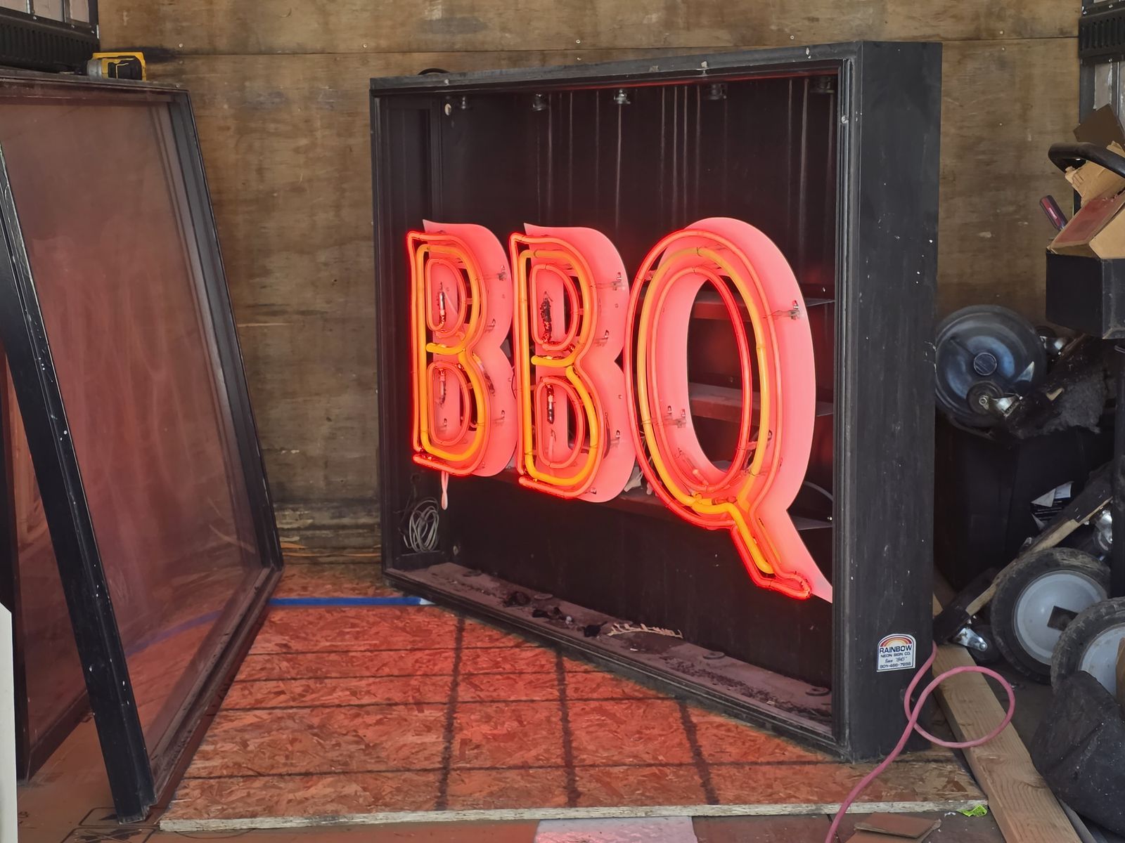Neon BBQ Signs