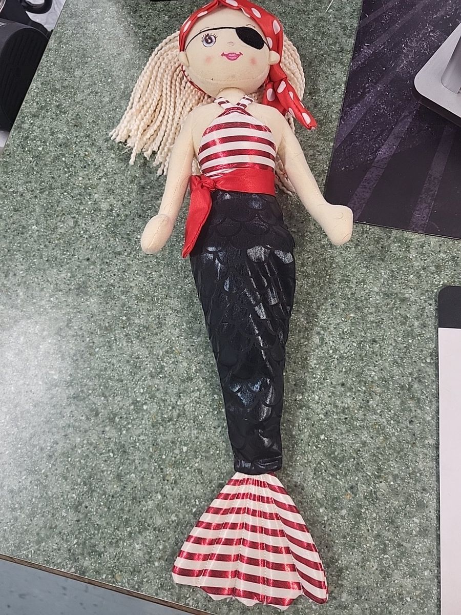 Pirate Mermaid Doll Plushie
