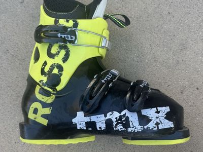 Rossignol TMX Ski Boots Black/Neon Yellow Size 22.5