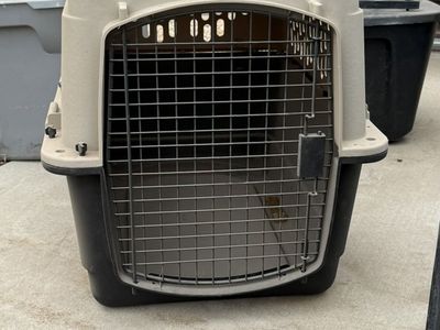 Large Hard-Sided Dog Kennel – $50 OBO