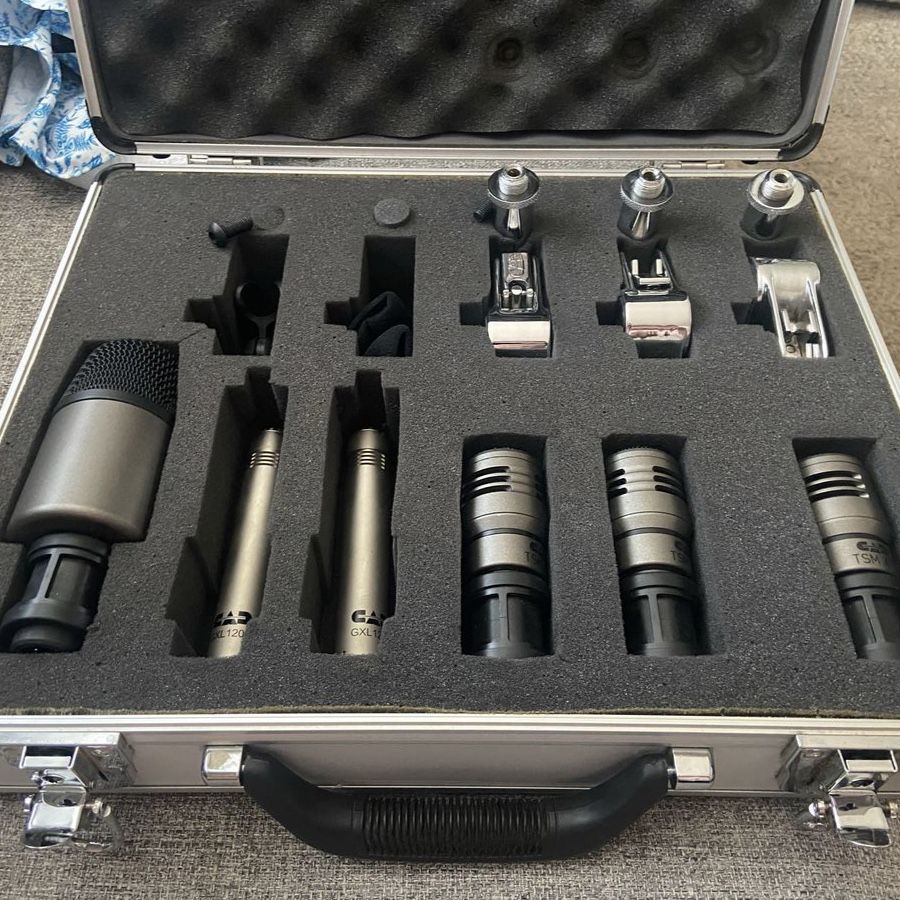 CAD 6 microphone drum kit mic set