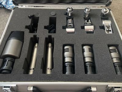 CAD 6 microphone drum kit mic set