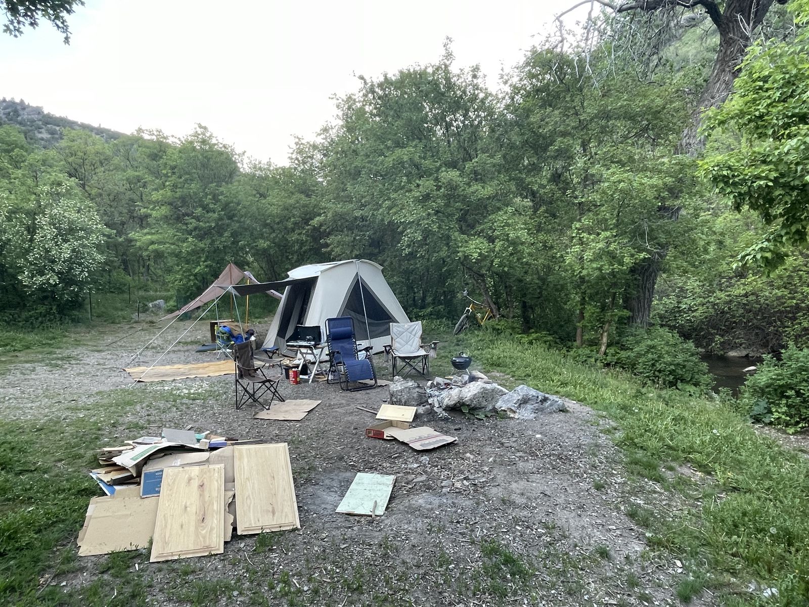 Kodak Canvas Spring Bar Tent