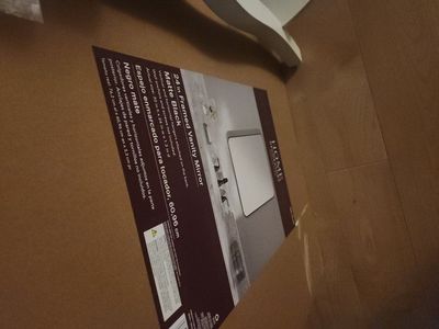 bathroom mirror heavy