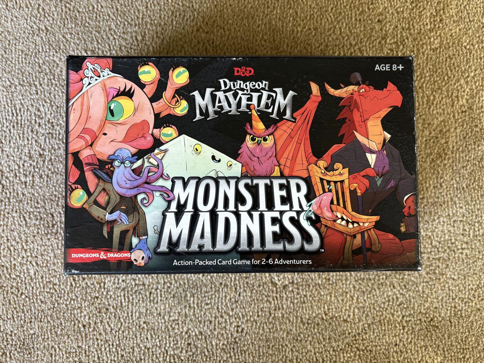 COMPLETE D&D Dungeon Mayhem: Monster Madness Game