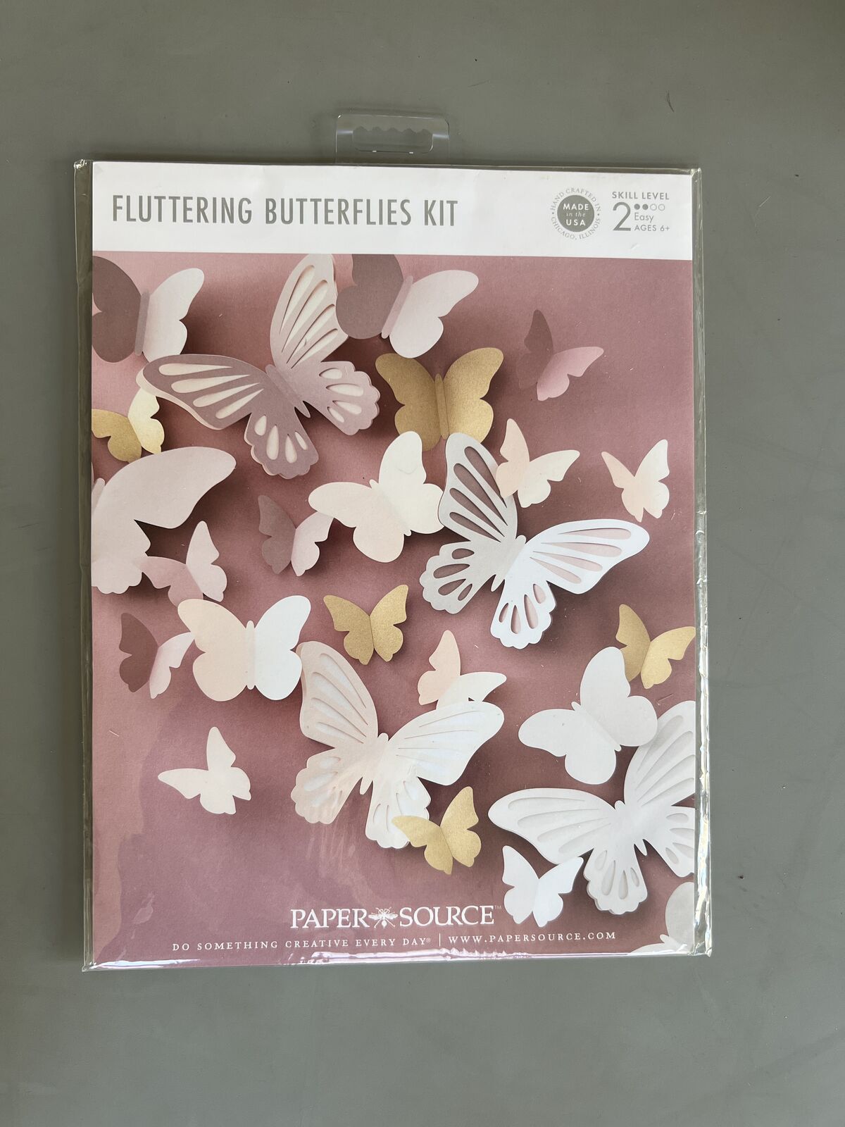 Paper Source Fluttering Butterflies Paper Craft Kit