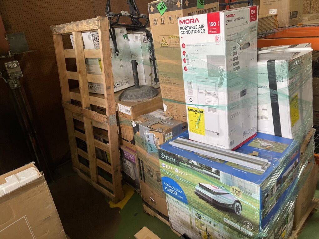 LIQUIDATION & RESALE PALLETS // PRE-BUILDING NOW