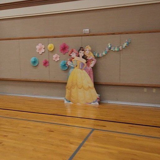 Princess Party Cardboard Cutout Decoration