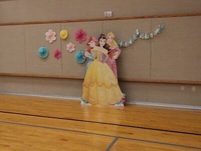 Princess Party Cardboard Cutout Decoration