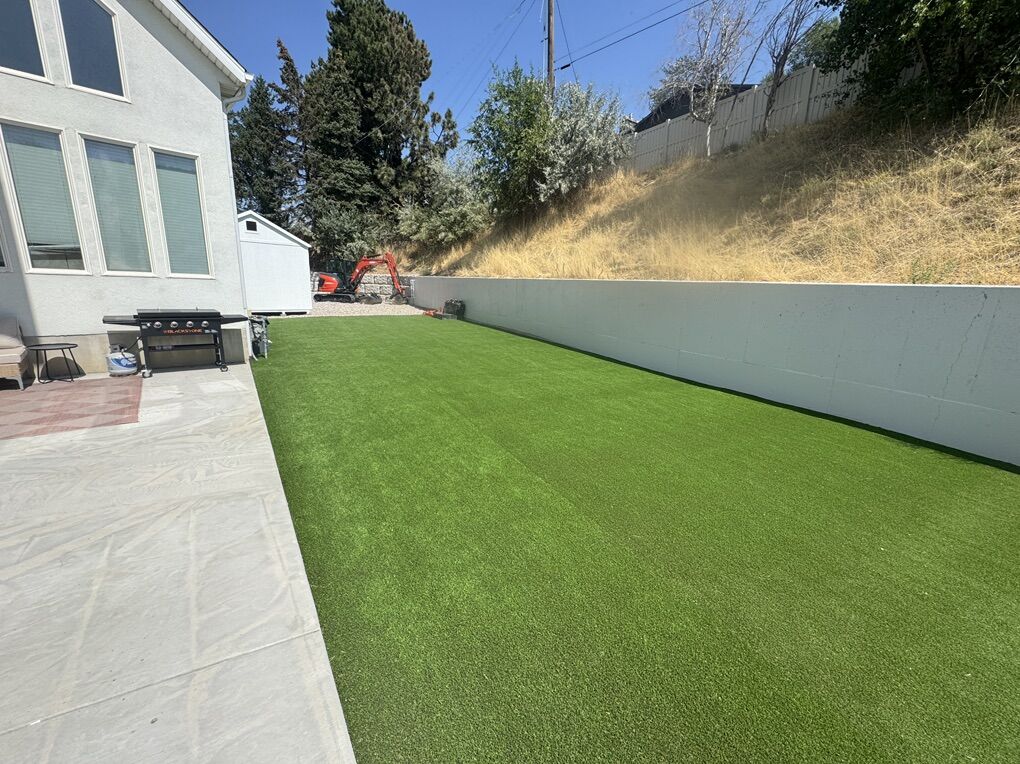 New 1.25 Synthetic Landscape Turf Large Amount