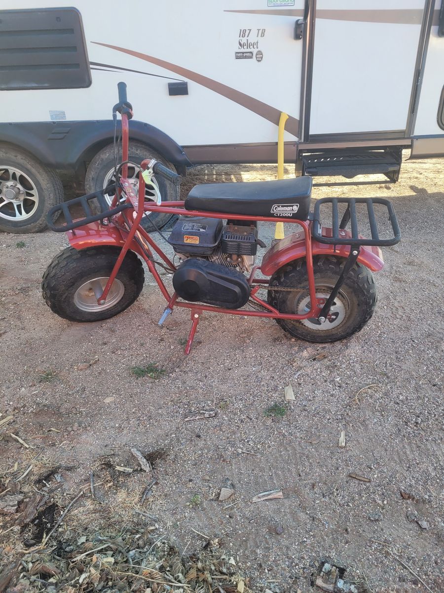 Coleman mini bike. 196 cc