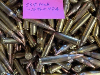 223/5.56 ammo. Cheap.