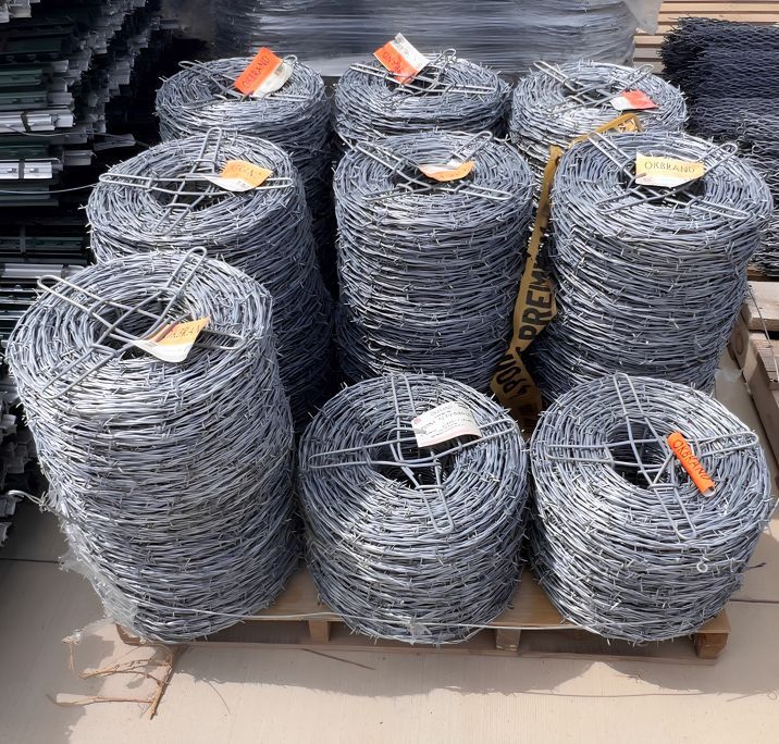 OK Class 1 Barbed Wire (4 point 5" spacing)