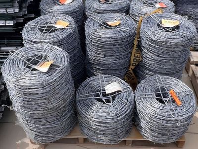OK Class 1 Barbed Wire (4 point 5" spacing)