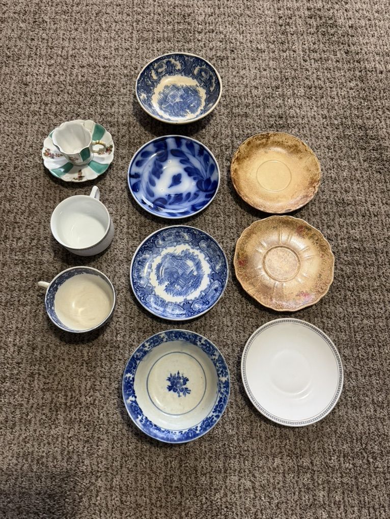 Vintage Tea Plates