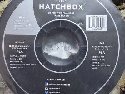 SILVER PLA FILAMENT - 1.75MM, 1KG SPOOL
Regular pr