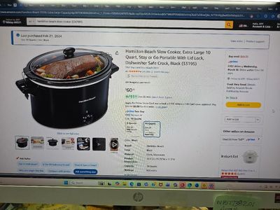 Brand new Crockpot In the box 10 quart .