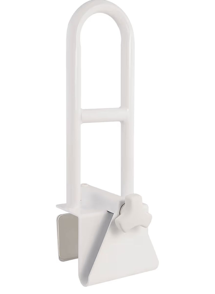 NEW!  Vaunn Medical Bathtub Safety Grab Bar Rail with Adjustable Clamp