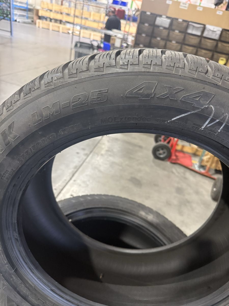 Bridgestone Blizzak Winter Tires (4) - Used, Good Condition