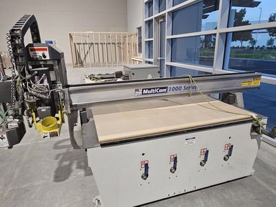 MultiCam 1000 Series CNC Router – Complete – Non-Running / Repair or Retrofit Candidate
