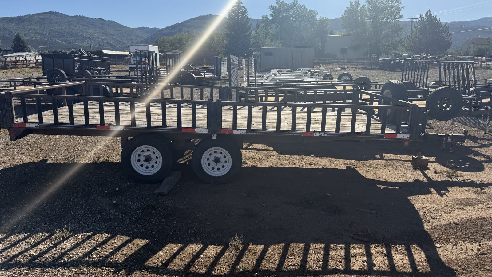 2006 Big Bubba 7x16 Tandem Axle Trailer
