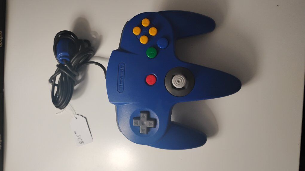 N64 controller blue