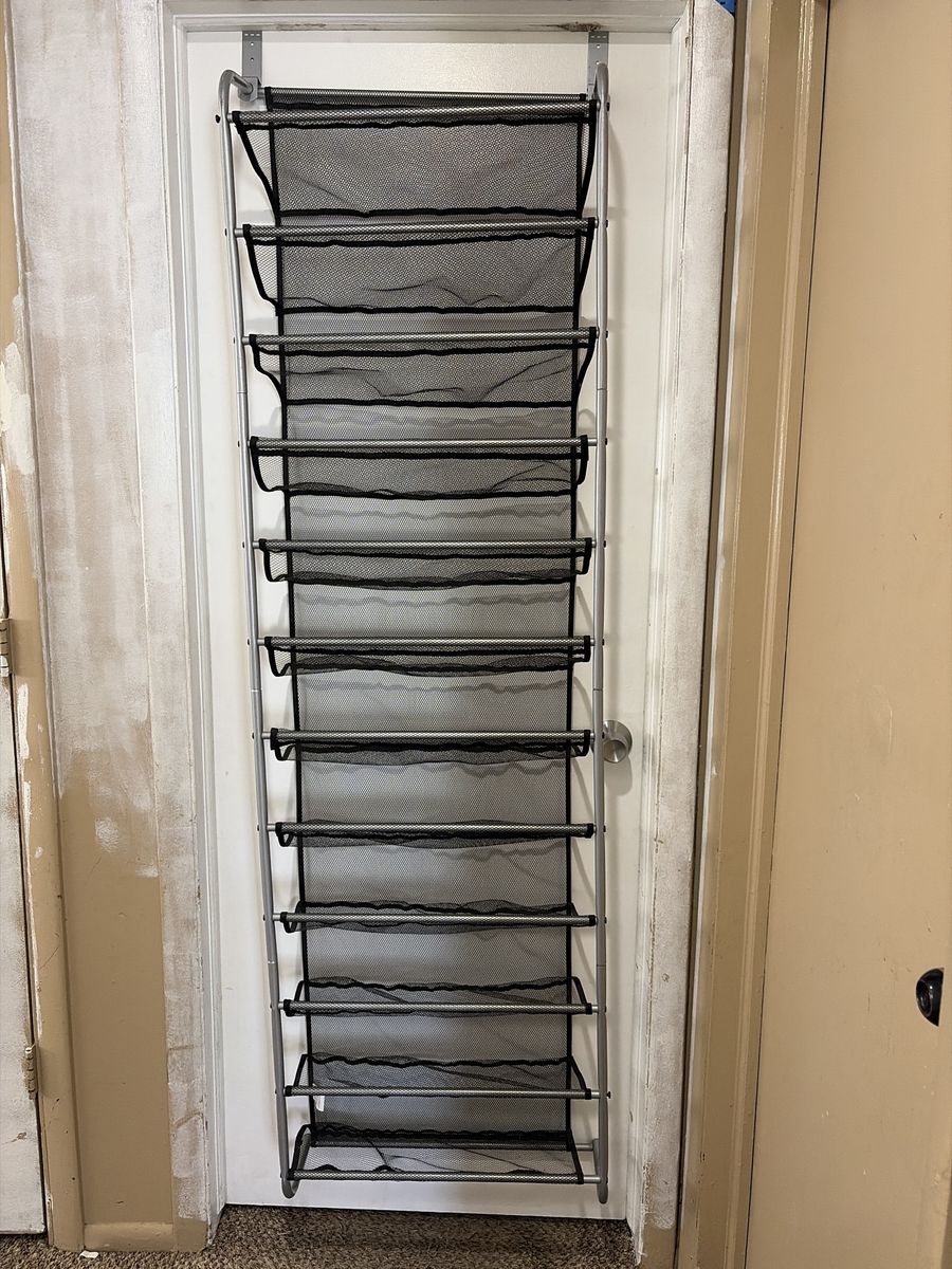 Store Smith 10-Tier Over-the-Door Shoe Rack Organizer