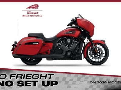 2025 Indian Motorcycle® Chieftain® PowerPlus Dark Horse® 112 w/PowerBand Sunset Red Smoke