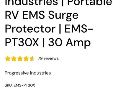 DIGITAL Rv Surge Protrctor