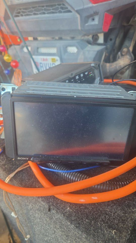 Sony Car Audio Head Unit - Double Din, Touchscreen Display
