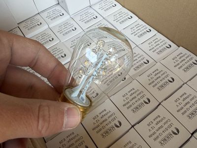 NEW! 12V Warm White LED Christmas Light Bulbs – $50 for 150EA or .50 a bulb!