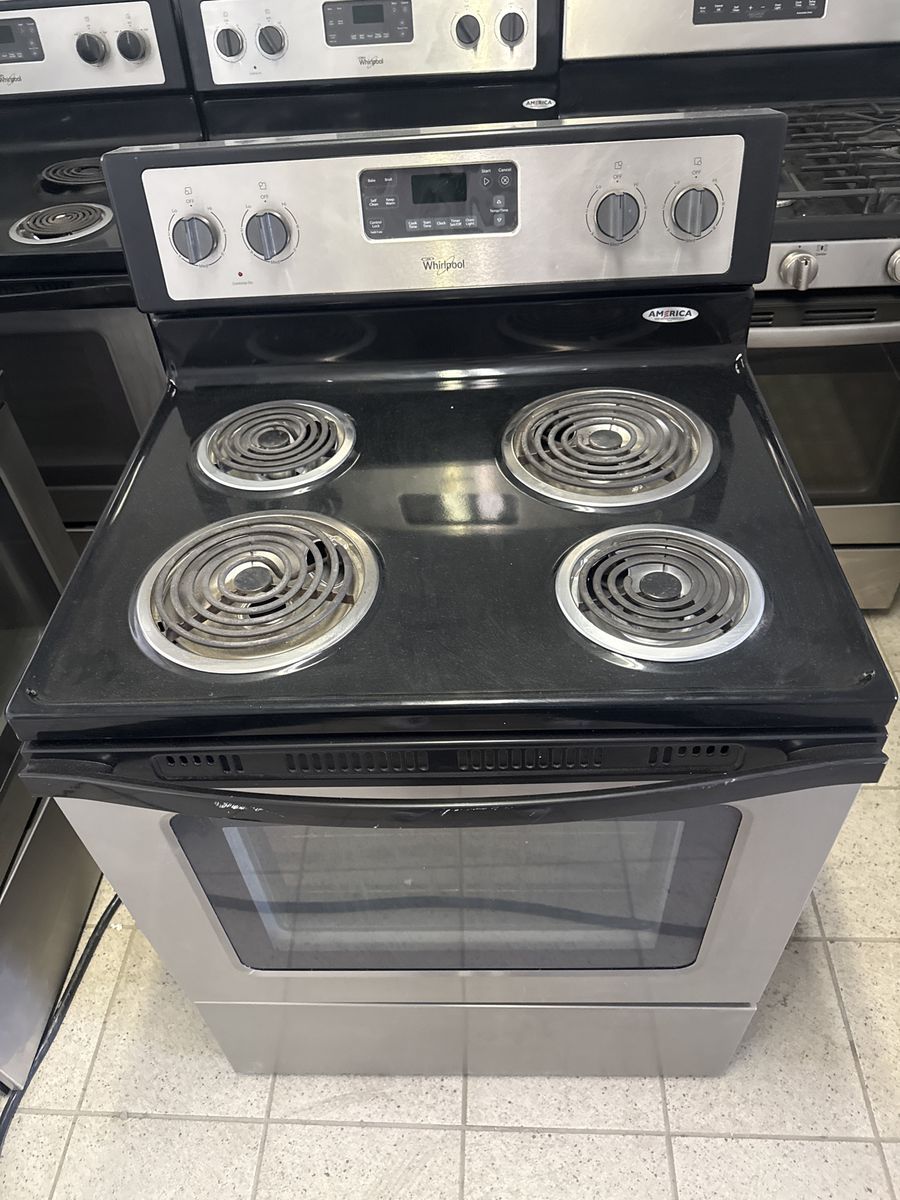 Whirlpool America 30" Electric Range Stainless Steel - Used, Excellent Condition