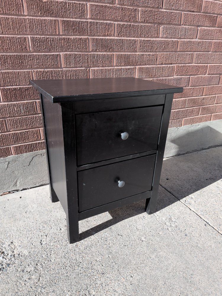 Black Nightstand