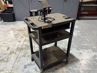 Mobile Warehouse Workstation Carts – Powered Uline Cart - Qty 7 - $200 ea