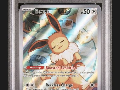 PSA 10 Eevee Pokemon Center ETB Promo Prismatic